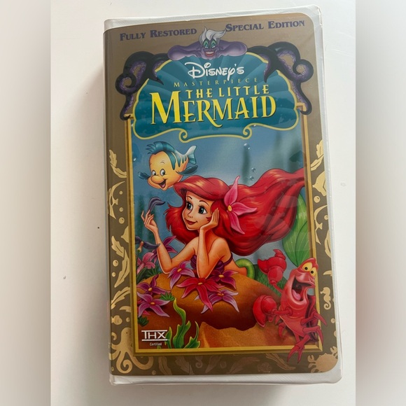 Disney’s MASTERPIECE The Little Mermaid Fully Restored Special Edition VHS - Picture 1 of 8
